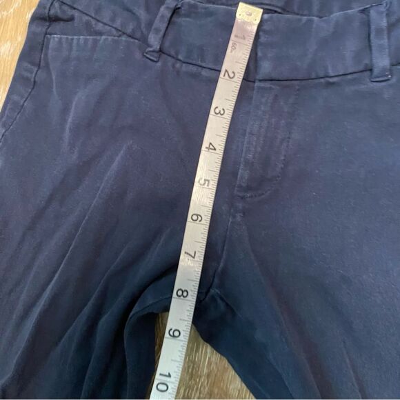 Old navy Pixie chino Skinny Ankle Pants set bundle of 2 navy blue black size 2-4 - Picture 9 of 10